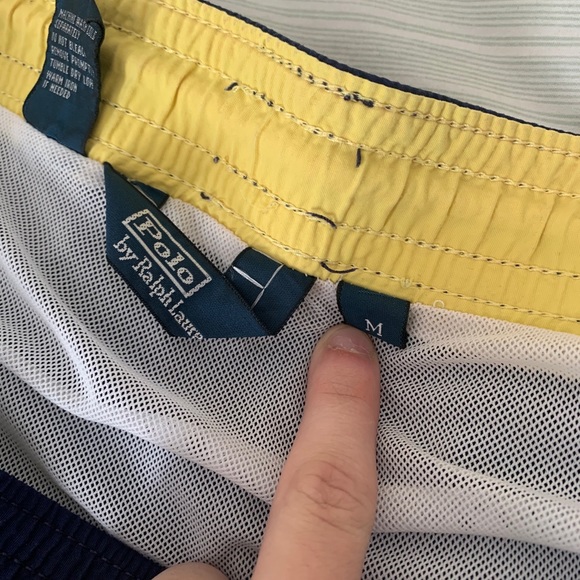 Navy blue Polo swim shorts - Picture 3 of 3